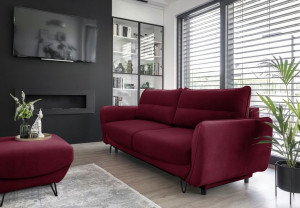 Kanapa Sofa So-sil-25ve Bordo- Eltap