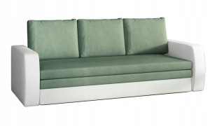 Kanapa Sofa Inversa Inv_07 Zielony / Biały- Eltap