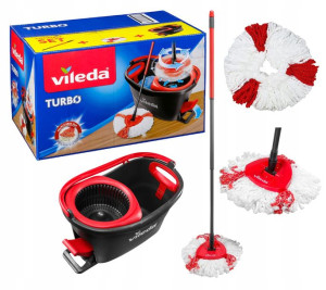 Mop obrotowo Vileda Easy Wring & Clean Turbo + wkład