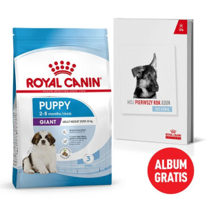 ROYAL CANIN Giant Puppy 15kg + Album GRATIS!