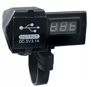 Ładowarka Motocyklowa Motor 2x Usb 5v -2.1