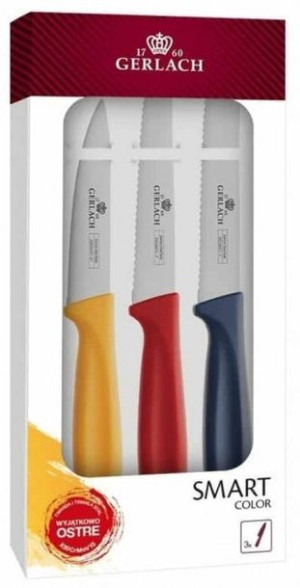 Gerlach Smart Color Komplet 3 noży