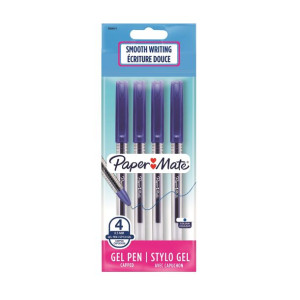 Długopis Żelowy Paper-Mate Jiffy Niebieski /4Szt./ 0,5Mm 2084421