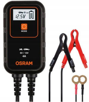 Prostownik Samochodowy Osram 904 Ładowarka 6/12v