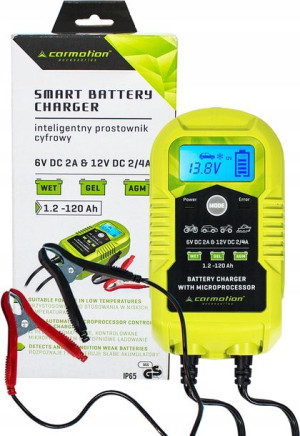 Ładowarka Prostownik Impulsowy 6v 12v Żel Agm