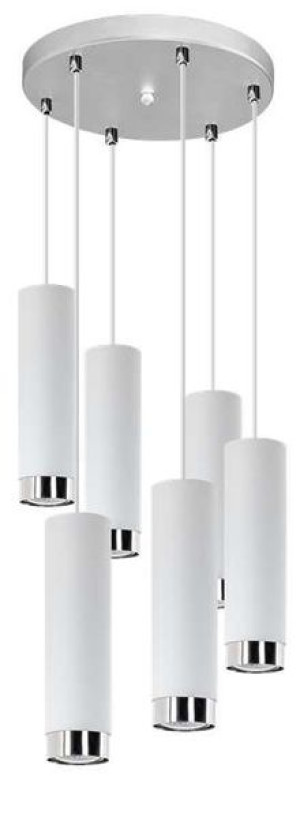 Lampa wisząca Hava 6P biała