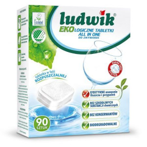 LUDWIK EKO Tabletki do zmywarek AllInONE Eko 90szt
