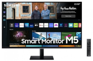 Monitor 27'' Samsung M5 FHD 60Hz HDR WiFi Smart TV