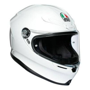 Kask motocyklowy AGV K6 WHITE biały GRATISY
