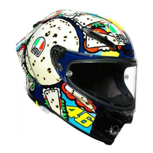 Kask AGV PISTA GP RR MISANO 2019 niebieski GRATISY