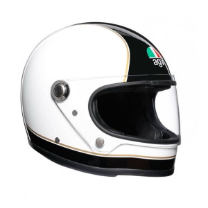 Kask Agv X3000 Super Black/white Biały Gratisy