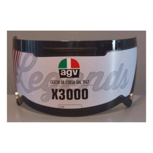 Wizjer szyba AGV X3000 SMOKE czarny GRATISY