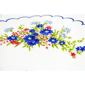 Pościel w kwiaty bawełna BIELAWSKA 140x200 2-częściowa