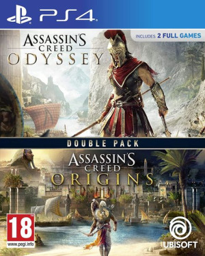 Assassin's Creed Origins & Odyssey Double Pack  (PS4)