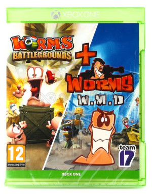 Zestaw Worms Battlegrounds + Worms W.M.D PL (XONE)