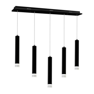 Lampa Wisząca Carbon 5x5w Led