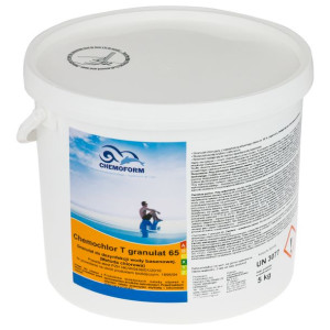 Chemia basenowa Chemochlor T granulat 5kg Chlor Szok