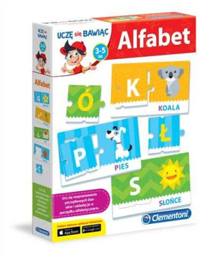 Gra edukacyjna Alfabet Uczę Się Bawiąc Clementoni