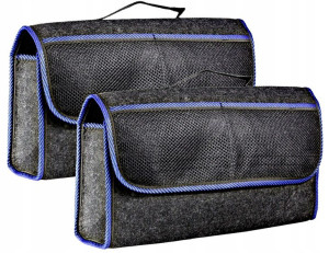 2x Torba Do Bagażnika Organizer Kuferek Kufer
