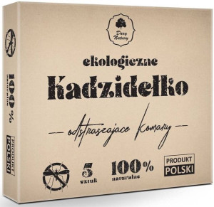 Kadzidełko odstraszające komary -ekologiczne 5 sztuk - Dary Natury