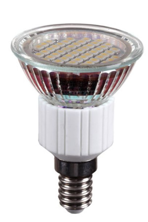 4W E14 Halogen. Barwa: Zimny Biały