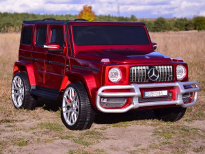 !HIT! ORYGINALNY MERCEDES G63 Auto na akumulator DO 50KG 4X50W! LAKIER! 24V