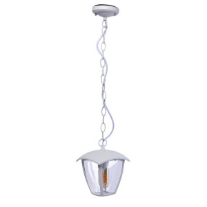 Lampa ogrodowa wisząca FOX WHITE 1xE27