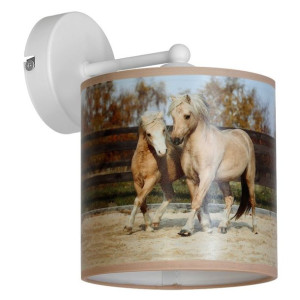 Kinkiet HORSES 1xE27