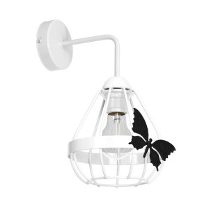 Kinkiet KAGO WHITE 1xE27