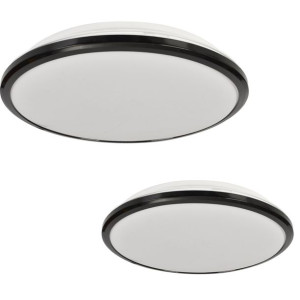 Plafon TERMA BLACK 28W LED IP44 ?360 mm