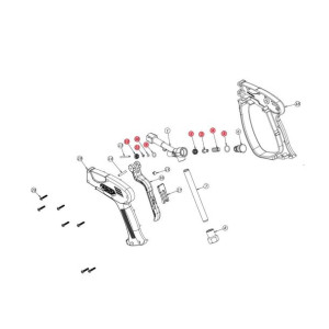 Komplet naprawczy - pistolet MV951 - freeze stop