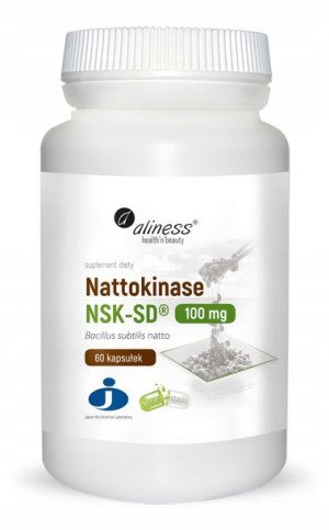 Aliness NATTOKINAZA 100mg gęsta krew NATTOKINASE
