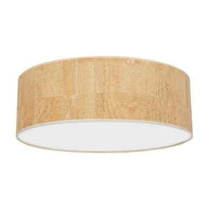Lampa sufitowa CORK White/Cork 3xE27  ?60cm