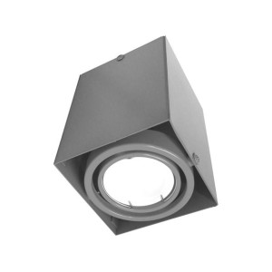 Lampa Sufitowa Blocco Szary 1x7w Gu10 Led