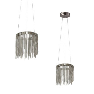 Lampa Wisząca Cascata Satin 18w Led