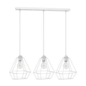 Lampa wisząca ALMA WHITE 3xE27