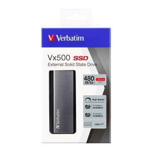 Ssd Verbatim 2.5", Usb 3.0 (3.2 Gen 1), 480gb, Gb, Vx500, 47443