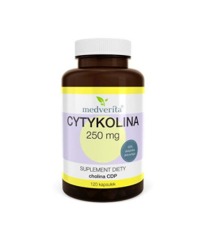 Cytykolina 250 mg 120 kapsułek MEDVERITA