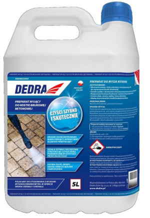 Dedra Preparat Myjący Do Kostki Brukowej, Betonowej Garden 5l Ded8823a55