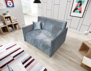 Sofa VITON  2-osobowa Amerykanka Szara