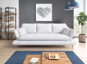 Sofa MONTE z Funkcją Spania Skandynawska Styl Boho