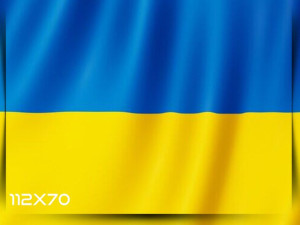 Flaga Flagi UKRAINY 112x70 cm. producent