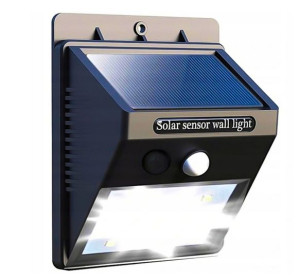 Lampa Solarna 20led Z Czujnikiem Ruchu I Zmierzchu