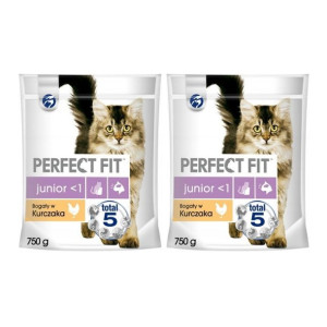 PERFECT FIT Junior Sucha Karma Kurczak 2x 750g