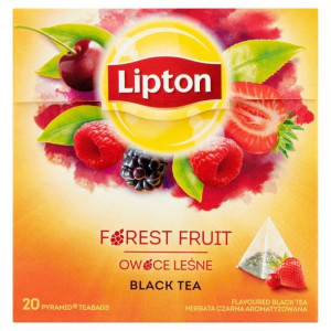 Herbata Lipton Piramidki Owoce Leśne 20 Sztuk 34 G