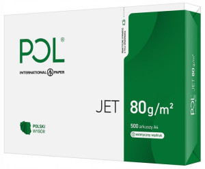 Papier Ksero Poljet A4 80 G/m2 500 Ark.1 Ryza