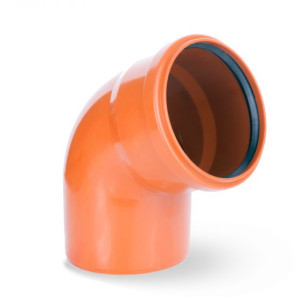 kolano kanalizacyjne PVC 110/67 stopni