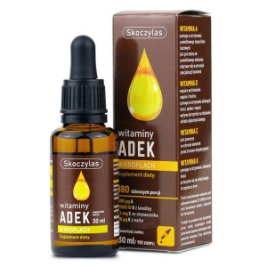 SKOCZYLAS Witaminy ADEK W Kroplach 30ml