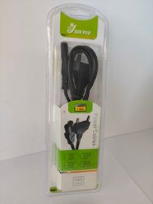 Kabel zasilający C7 ósemka wtyczka EU 1,5m