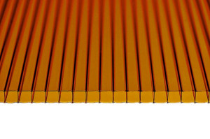Poliwęglan komorowy 2000x2100 brązowy 10 mm